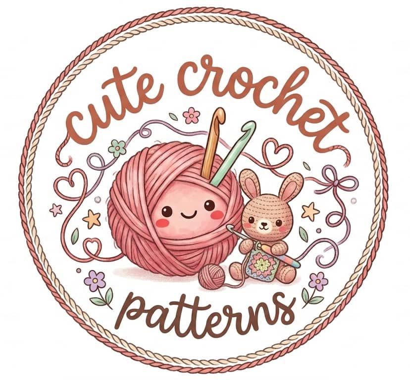 cute crochet patterns logo