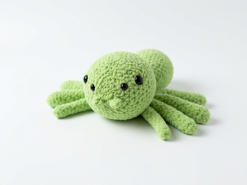 Amigurumi crochet spider free crochet pattern